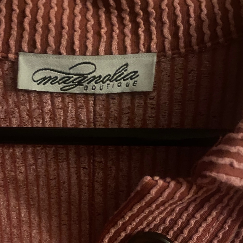 Pink Button Down Shirt - Picture 3 of 5